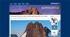 Desktop Screenshot of alpinestyle.ca