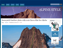 Tablet Screenshot of alpinestyle.ca